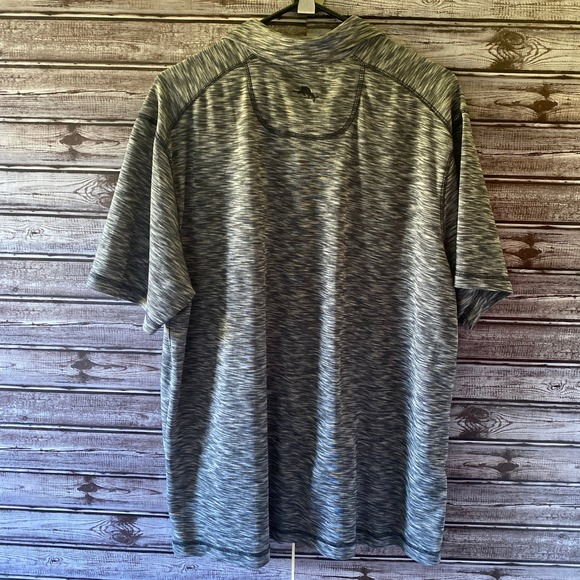 Tommy Bahama Men's Short-Sleeved Polo Shirt‎ Size XL Heathered Logo - Picture 2 of 5